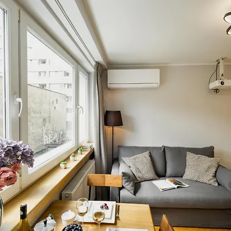 شقة With Ac, Projector, Loggia, Palace View By Polandbnb