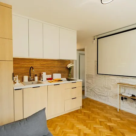 With Ac, Projector, Loggia, Palace View By Polandbnb * Warsaw